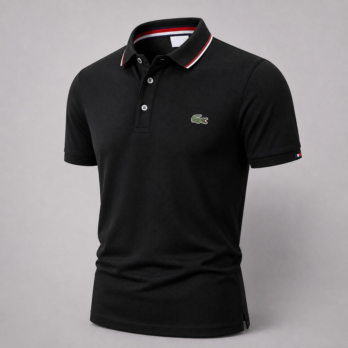 LC-Classic-Collared Piqué Polo Shirt