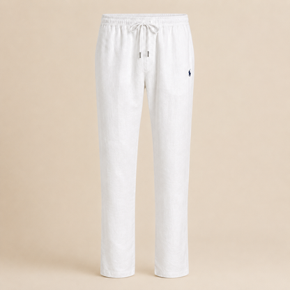 Capri Classic Linen Trousers