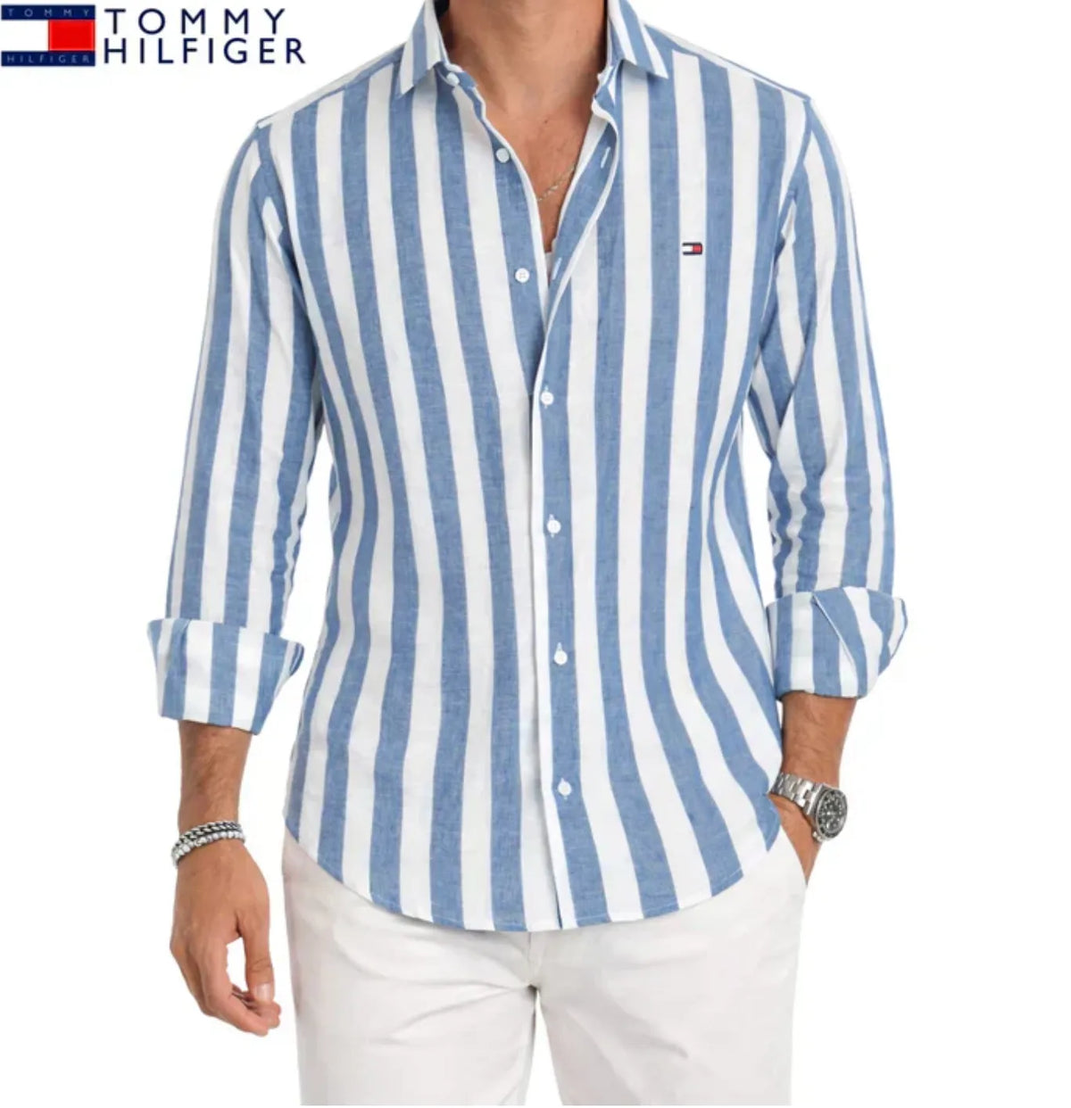 TM - Premium Casual Striped Shirt