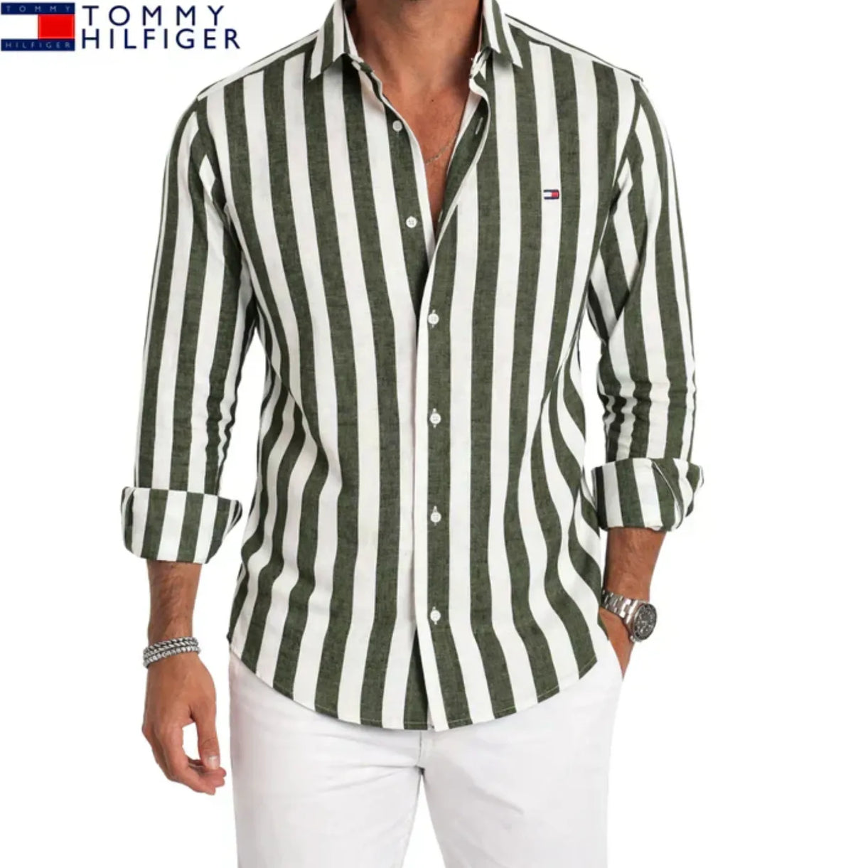 TM - Premium Casual Striped Shirt