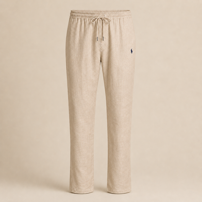 Capri Classic Linen Trousers