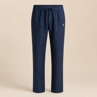 Capri Classic Linen Trousers