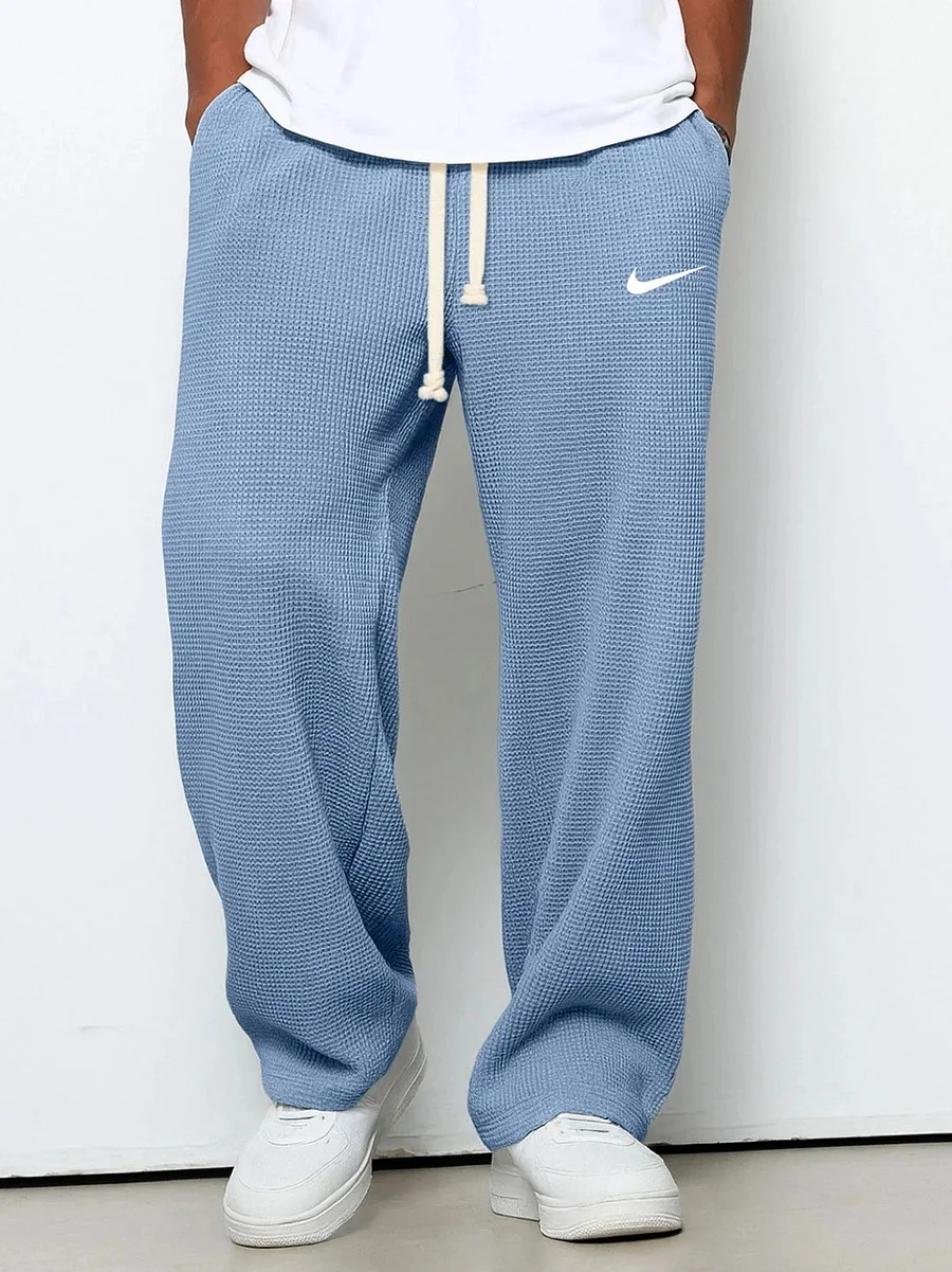 NK - Drawstring Elastic Casual Pants