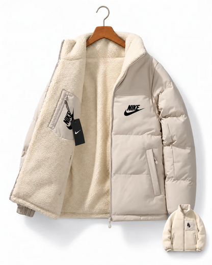Nk Premium Fleece Puffer Beige - Exclusive Discount